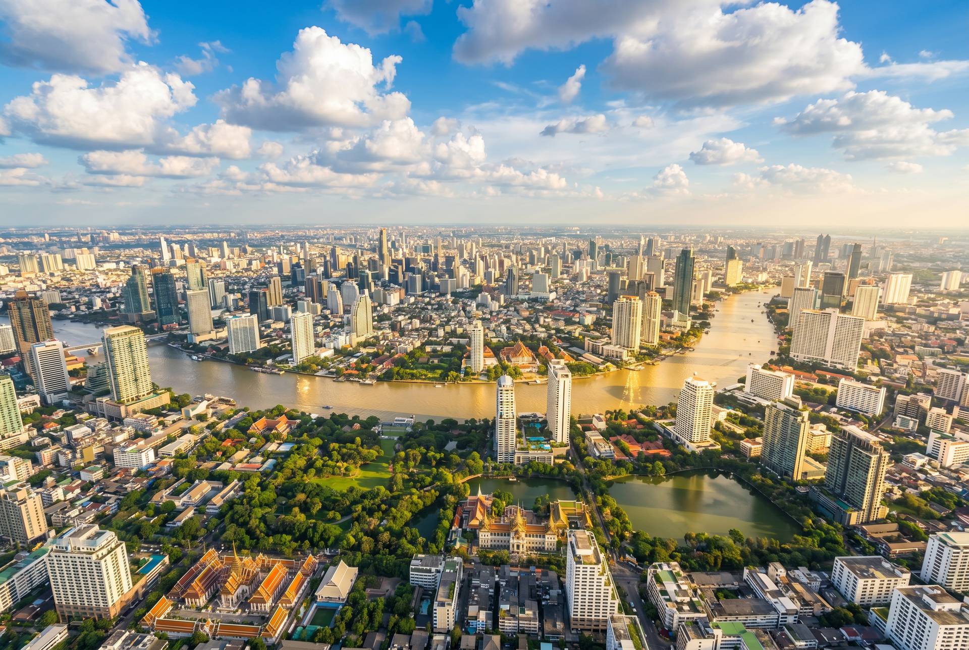 Bangkok aerial transportation